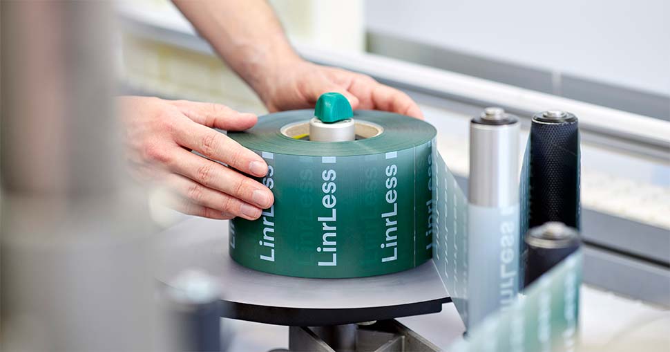 Avery Dennison will launch AD LinrSave and AD LinrConvert, decorative linerless solutions at Labelexpo Europe 2023.