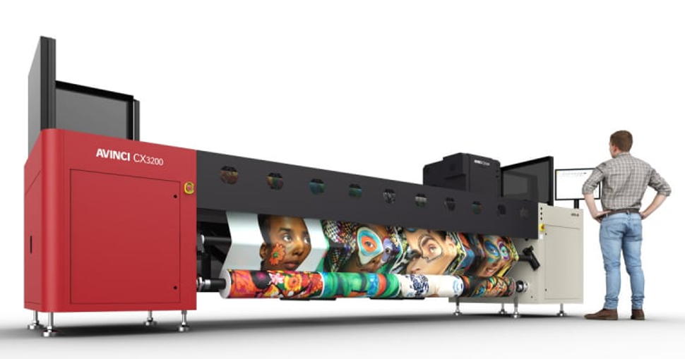 New Avinci CX3200 printer from Agfa supports printing companies’ expansion into soft signage.
