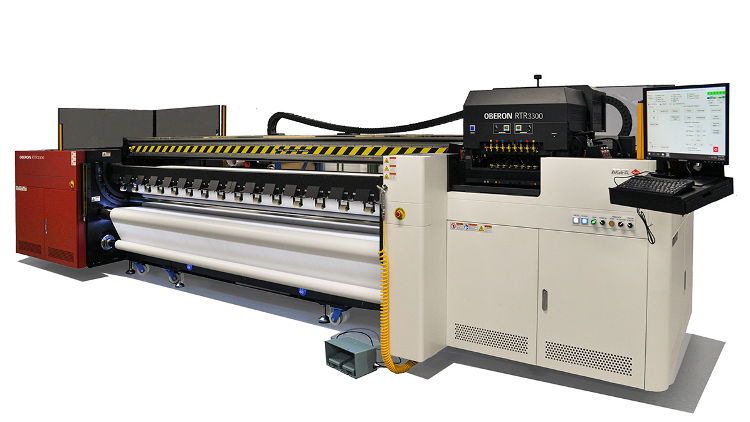 The Oberon RTR3300 will make its debut at the C!Print show (Lyon, France, 4-6 February 2020) and at FESPA (Madrid, Spain, 24-27 March 2020).