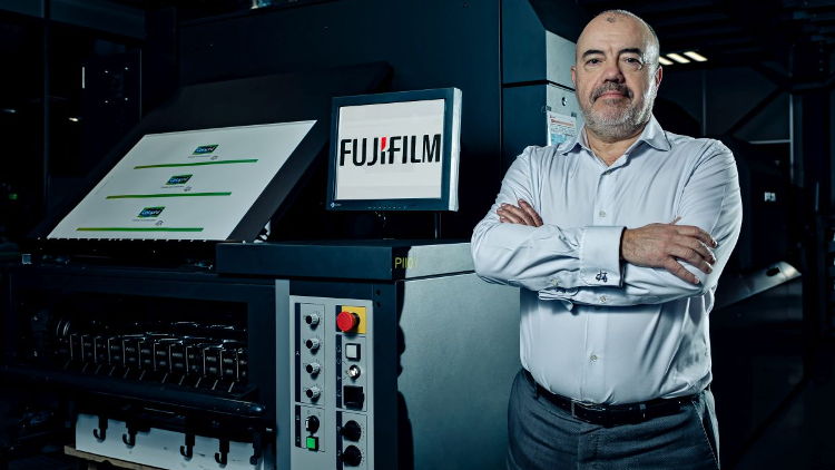 Jet Press 750S investment was the obvious next step for Aries in Fujifilm partnership.