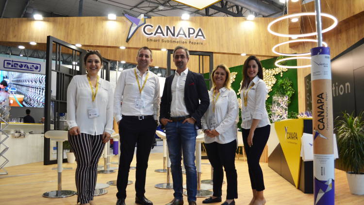 Canapa Paper Technologies was in the spotlight for the textile manufacturers at ITMA 2019 with smart sublimation papers.
