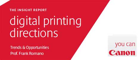 Canon Insight Report - by Professor Frank Romano into the future of Digital Print