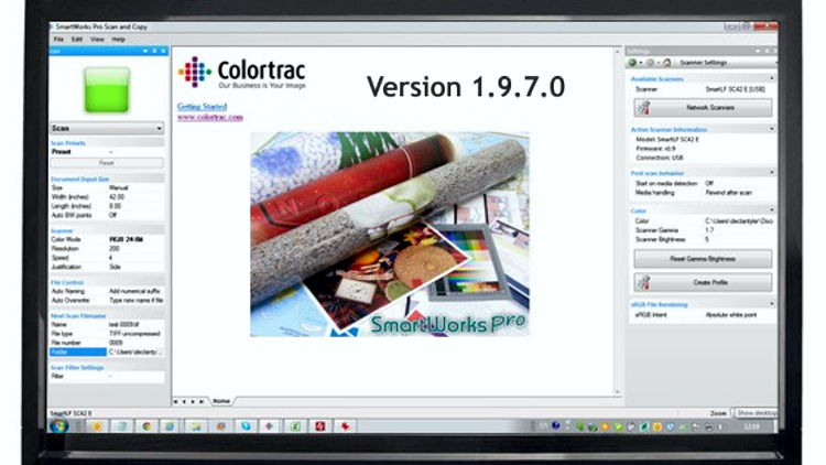 New release of Colortrac SmartWorks Pro software with support for latest Canon and Océ printers.