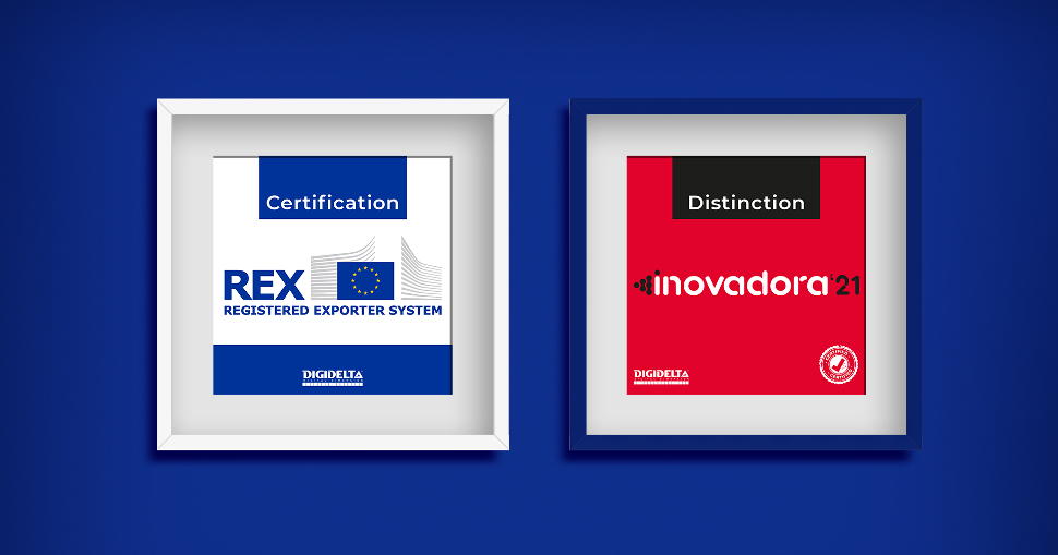 Digidelta reinforcers the statutes of innovative company and European exporter.