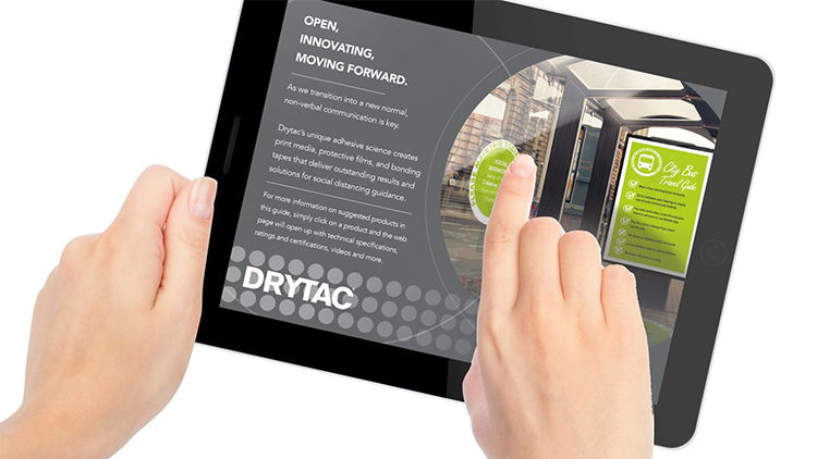 As more businesses open to the public and staff, Drytac has released a guide on using social distancing graphics safely on walls, windows and floors.
