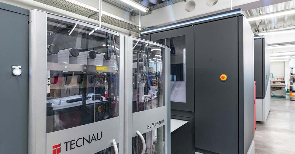 For Duma Druck an important reason to go with the Tecnau cut and stack solution was the overall level of automation.
