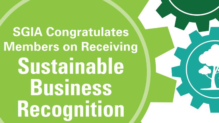 Kernow North America wins SGIA Sustainable Business Recognition Award and will be showcasing new and exciting products at SGIA in Las Vegas, October 18-20.