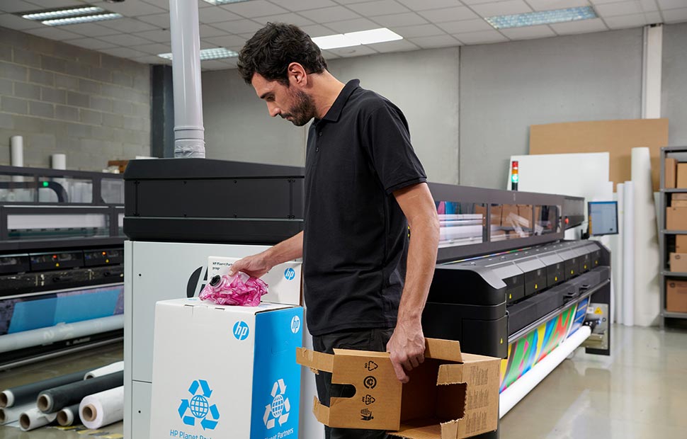 HP Latex print operator