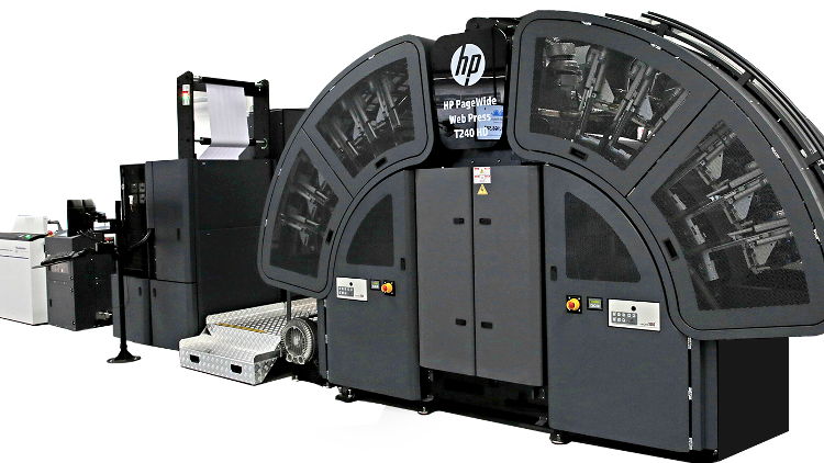 Data One installs three HP PageWide Web T240 HD presses to streamline production.