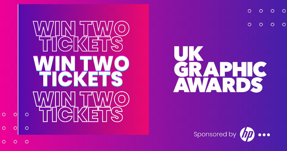 HP offers chance to win tickets for UK Graphic Awards, but be quick.