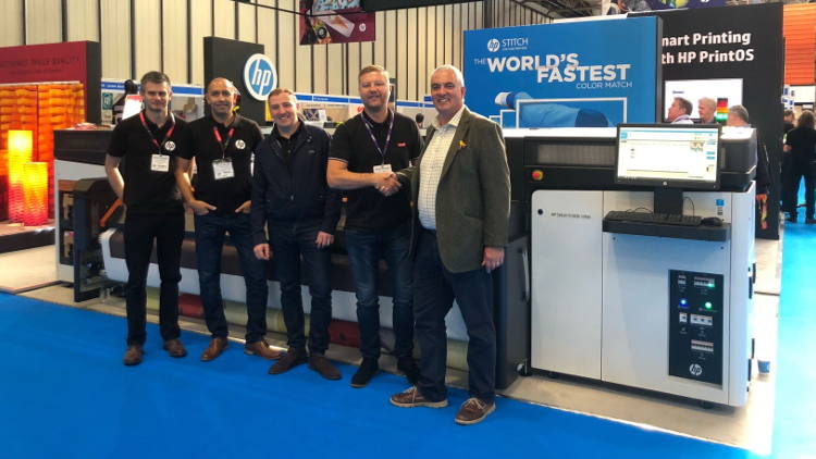 Manchester Print Services first in UK to install 'superb' new HP Stitch S1000.