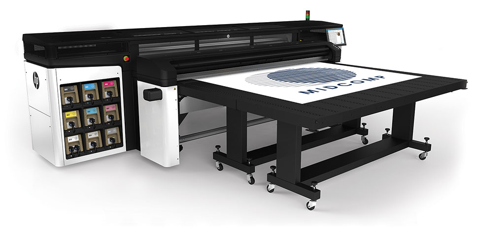 HP Latex R-Series flatbed printer