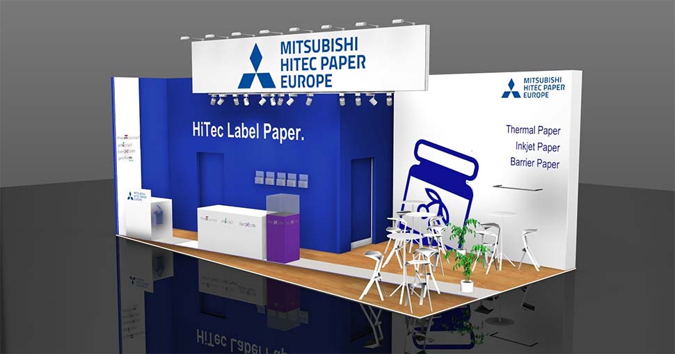 New and proven products from Mitsubishi HiTec Paper at Labelexpo Europe 2023.