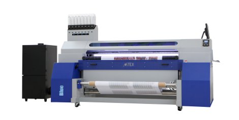 MTEX Blue Pigment Printer