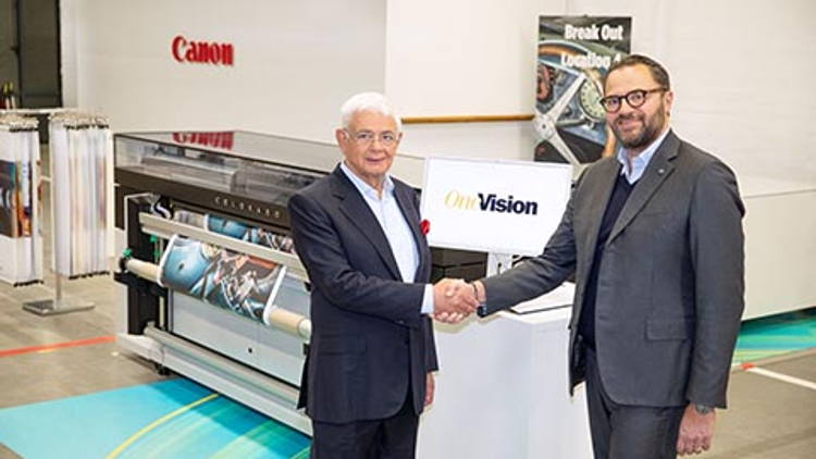 Canon Production Printing announces partnership with OneVision.
