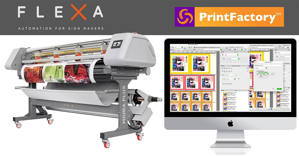 PrintFactory with Flexa cutters marks a seamless collaboration.