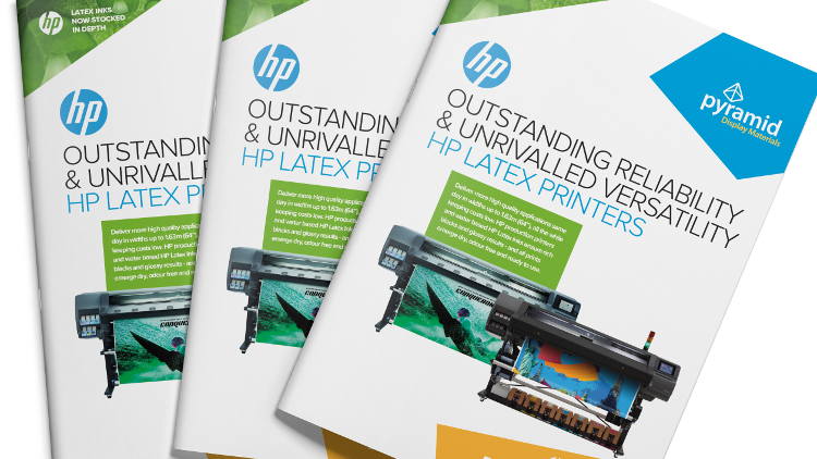 Pyramid Display Materials appointed authorised reseller for HP Latex.