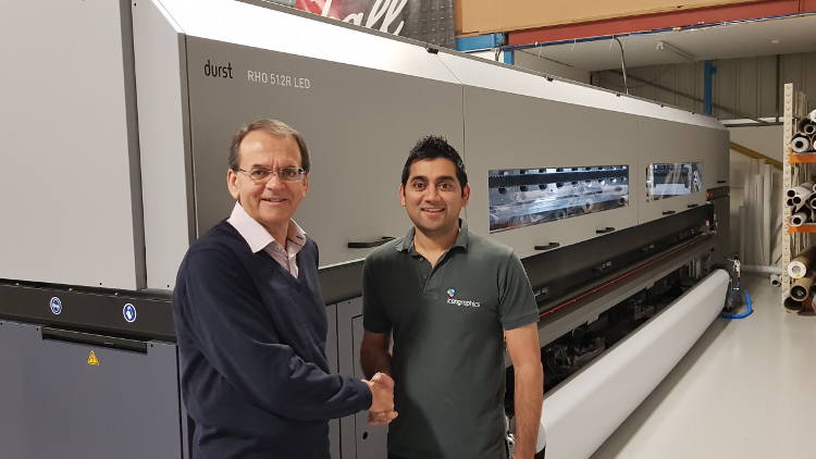UK first for Icon Graphics with Durst Rho 512R LED investment.