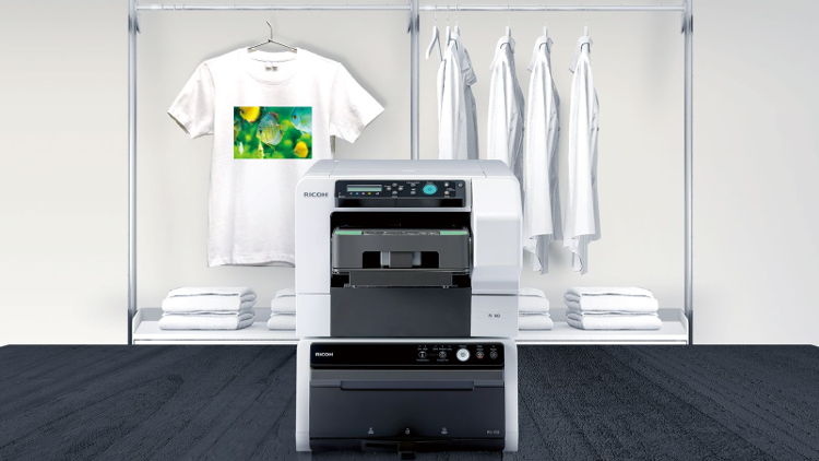 Ricoh's latest DTG printer, the Ri 100, has proved to be a game changer for family-run print supply business.