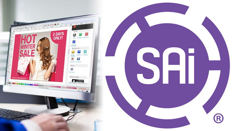 Having softly introduced a new color scheme at SGIA recently, SAi has officially switched from its familiar red to a vibrant purple branding.