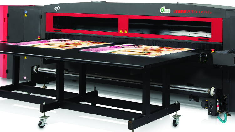 Bourgeois Publicité Completes its Digital Production Fleet with an EFI VUTEk LED Hybrid Printer.